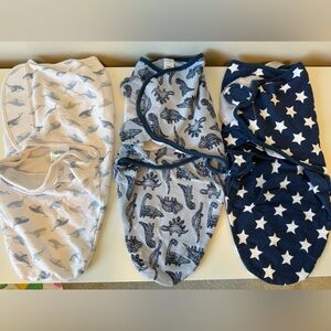 Kids Star Print Navy Blue Bottoms